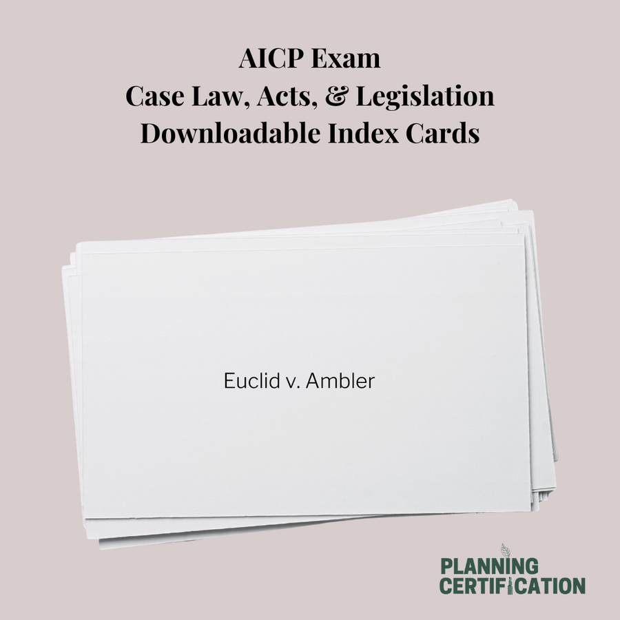 Index Cards: Case Law, Acts, & Legislation